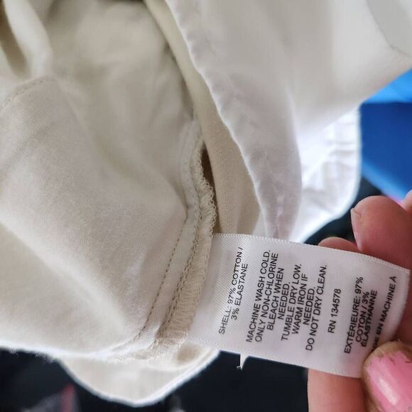 Vineyard Vines Boys Khaki Flat Front Adjustable Waist Stretch Chino Shorts Sz 16 - Picture 11 of 11